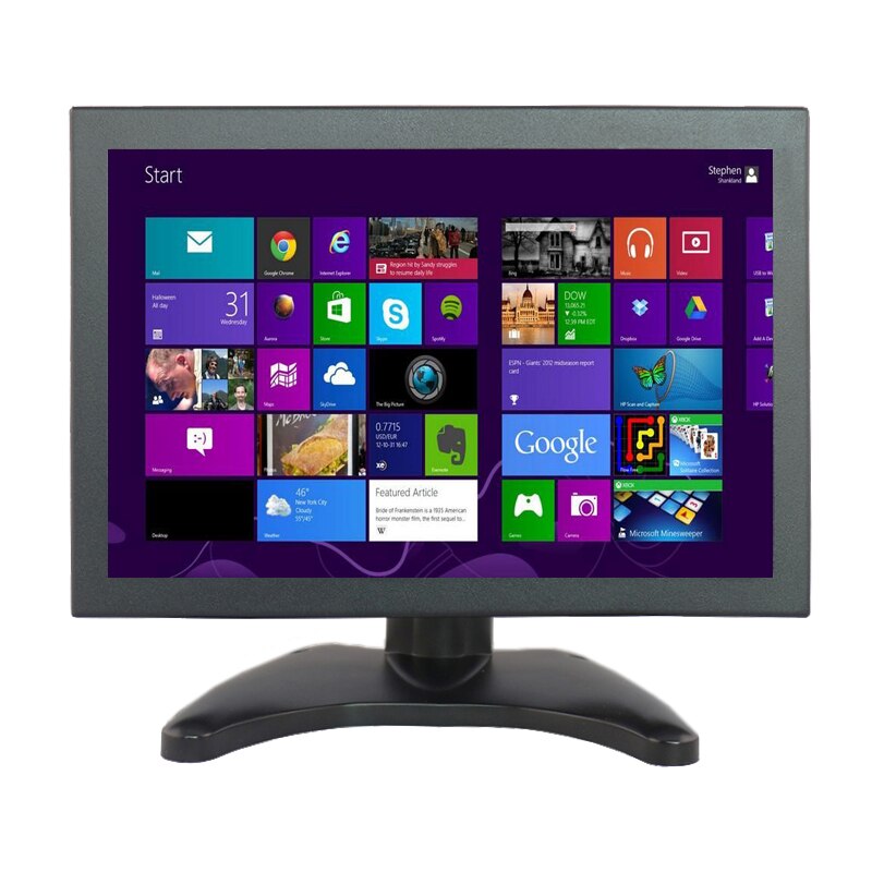 ZHIXIANDA 1280x800 ݼ  HDMI BNC VGA AV USB Է  LCD 